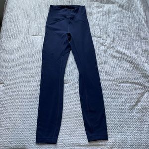 Lululemon navy blue leggings size 2